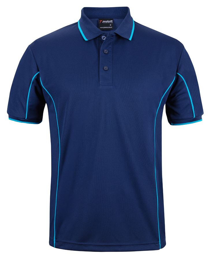 Podium S/S Piping Polo 7PIP | Team necessity