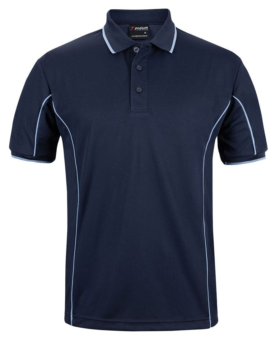 Podium S/S Piping Polo 7PIP | Team necessity