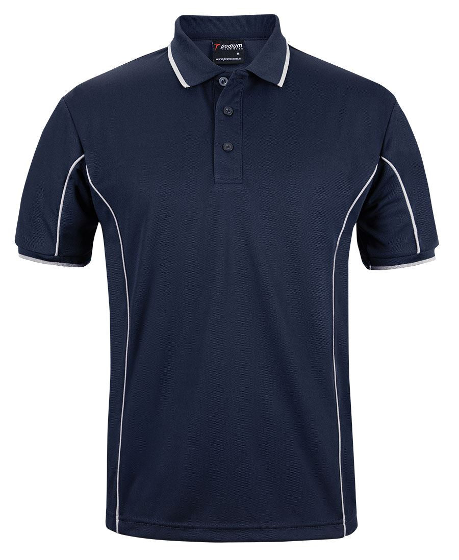 Podium S/S Piping Polo 7PIP | Team necessity