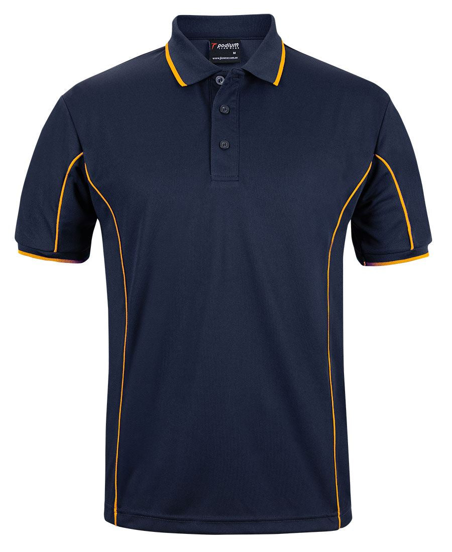 Podium S/S Piping Polo 7PIP | Team necessity