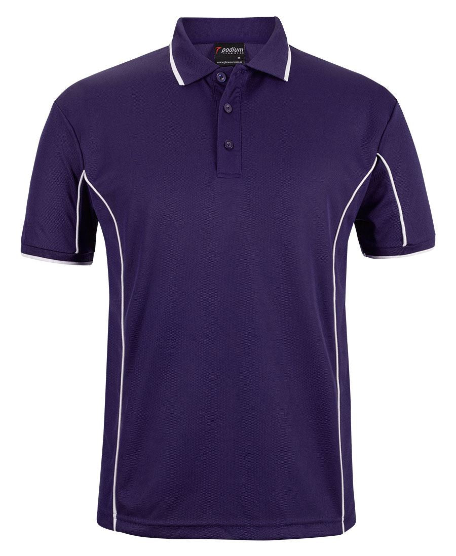 Podium S/S Piping Polo 7PIP | Team necessity