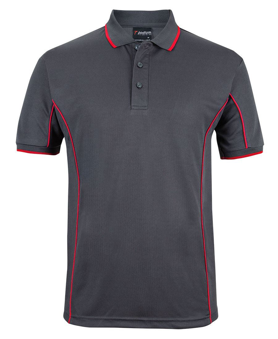 Podium S/S Piping Polo 7PIP | Team necessity