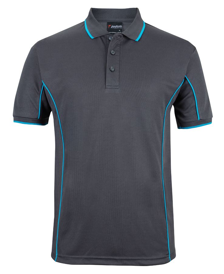 Podium S/S Piping Polo 7PIP | Team necessity