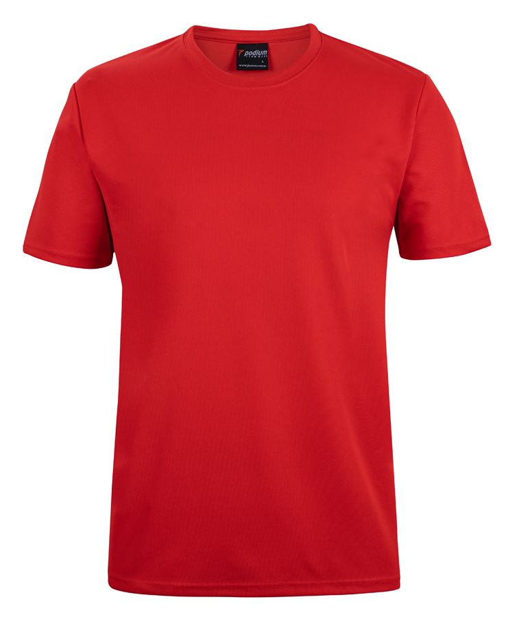 Podium Kids & Adults Poly Tee 7PNFT | The ultimate sports coloured tee