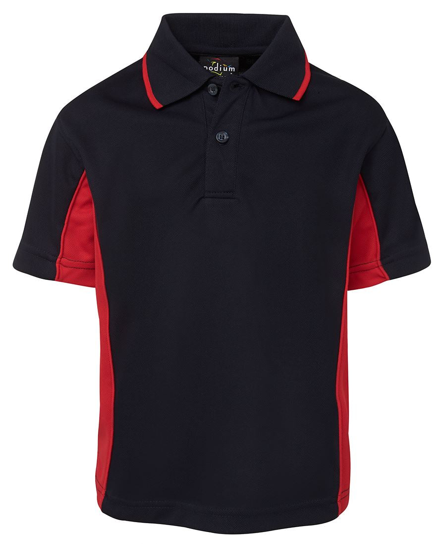 Podium Kids Contrast Polo 7PP3 | A dynamic team look