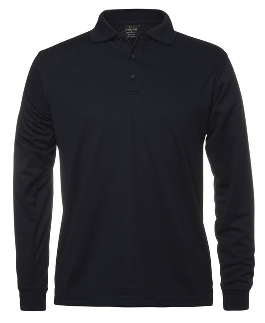 Podium Long Sleeve Poly Polo 7SPL | Long Sleeve Choice