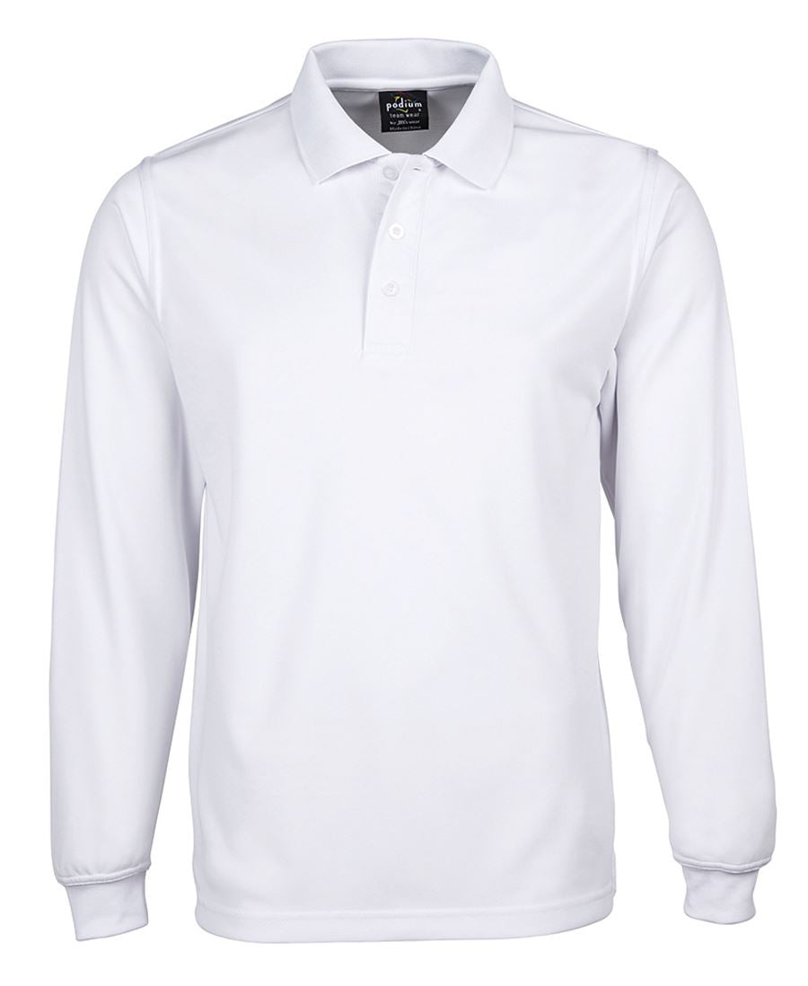 Podium Long Sleeve Poly Polo 7SPL | Long Sleeve Choice