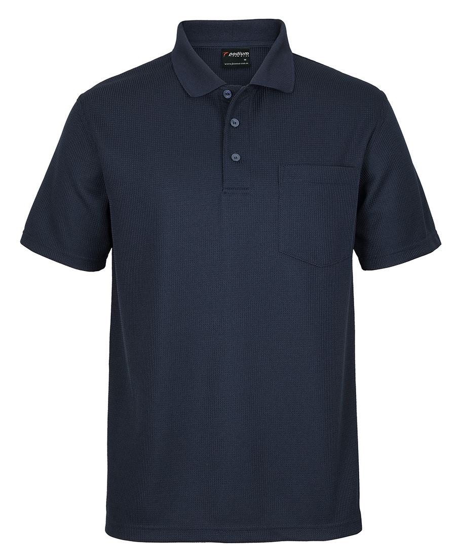 Podium Waffle Pocket Polo 7WPP