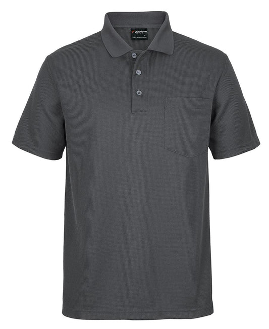 Podium Waffle Pocket Polo 7WPP