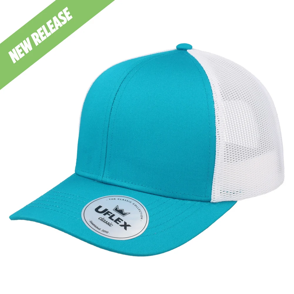 UC25600 UFlex Classic Ultra-lite 6 Panel Trucker Cap