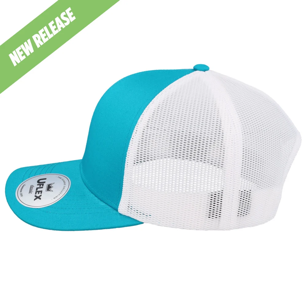 UC25600 UFlex Classic Ultra-lite 6 Panel Trucker Cap