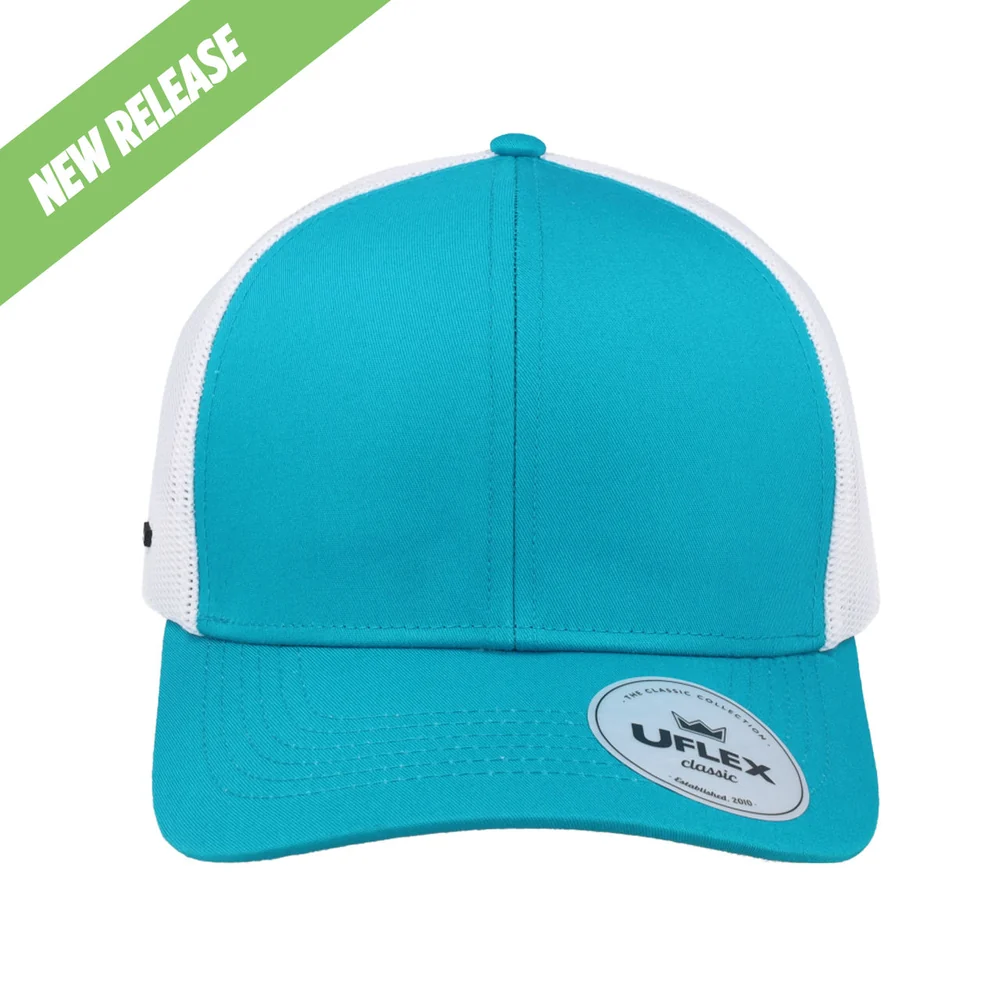 UC25600 UFlex Classic Ultra-lite 6 Panel Trucker Cap