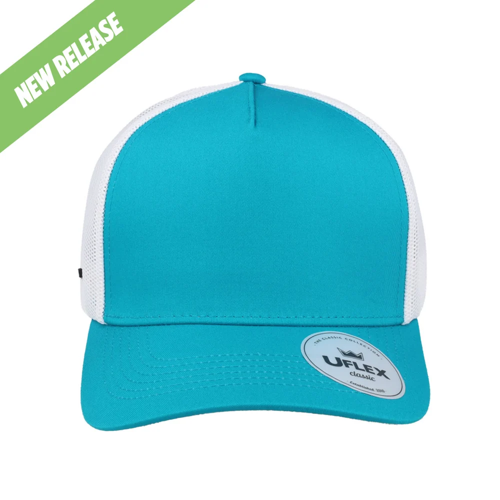 UC25500 UFlex Classic Ultra-lite 5 Panel Trucker Cap