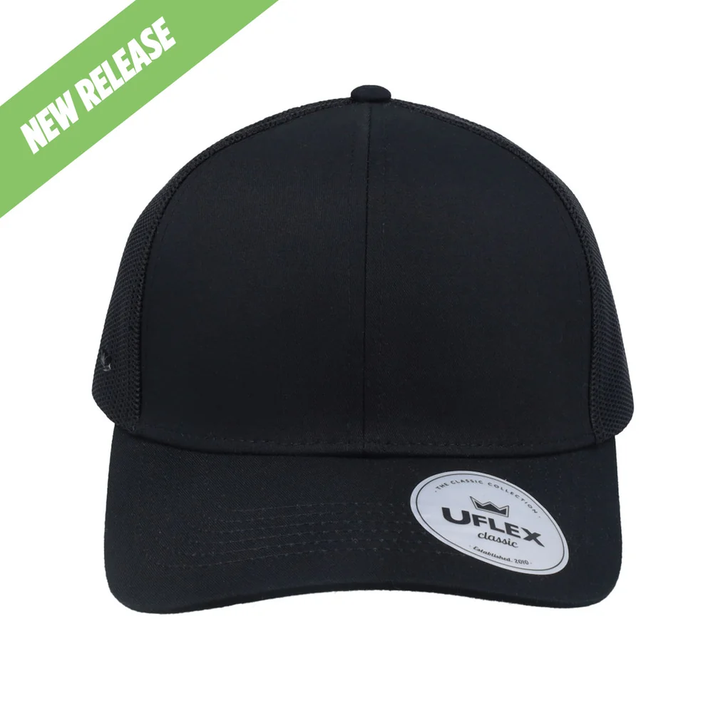 UC25600 UFlex Classic Ultra-lite 6 Panel Trucker Cap
