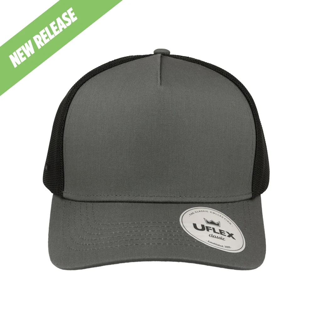 UC25500 UFlex Classic Ultra-lite 5 Panel Trucker Cap