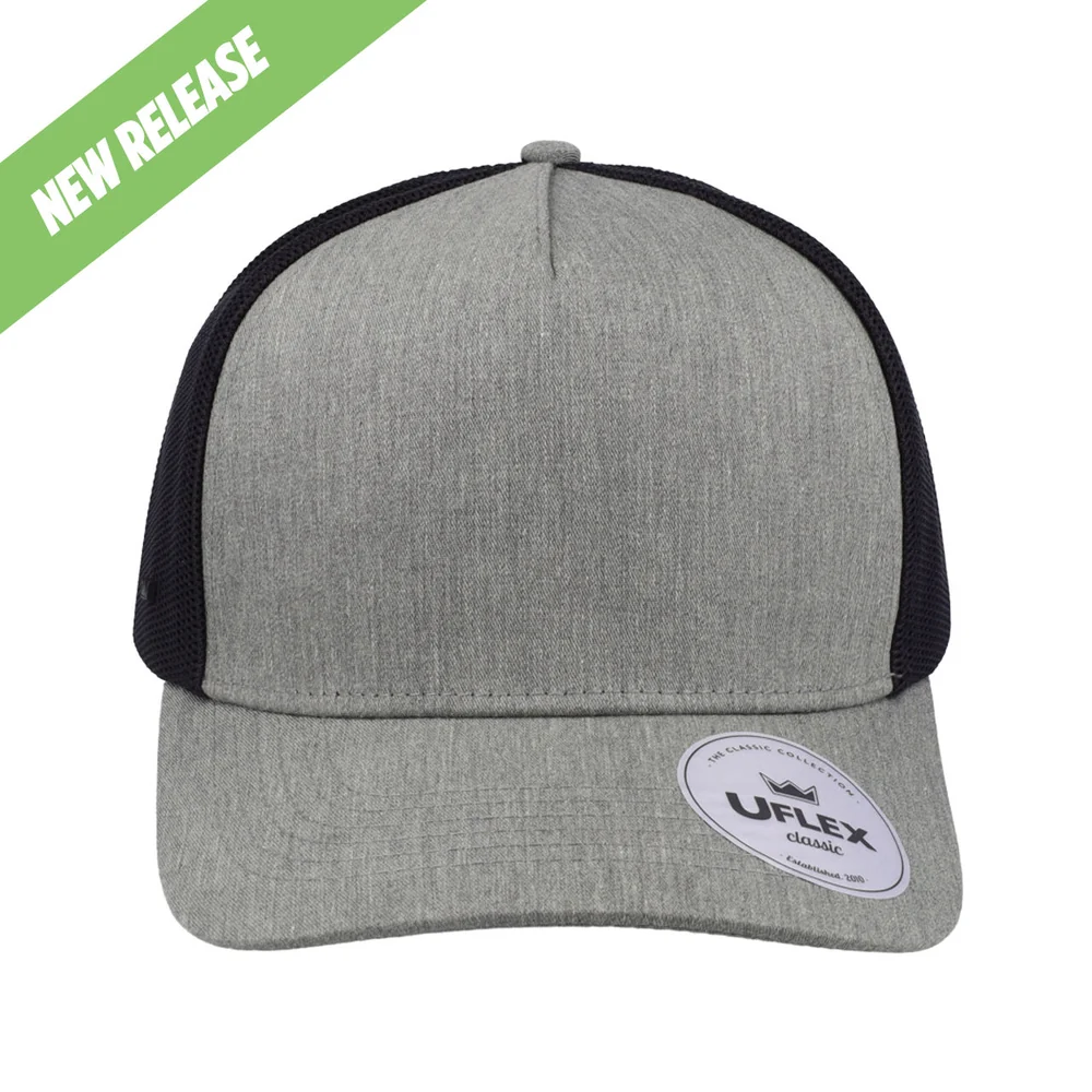 UC25500 UFlex Classic Ultra-lite 5 Panel Trucker Cap