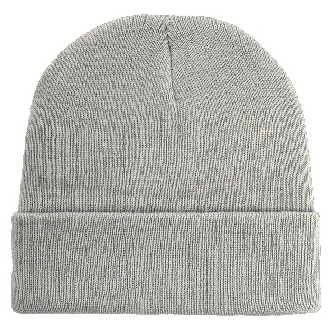 Customized Beanie | Plain Beanie + One Sided Embroidery | Cuffed Recycled Polyester Knitted Beanie