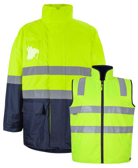 JB's Hi Vis (D+N) Long Line 4 in 1 Jacket K6DNJ