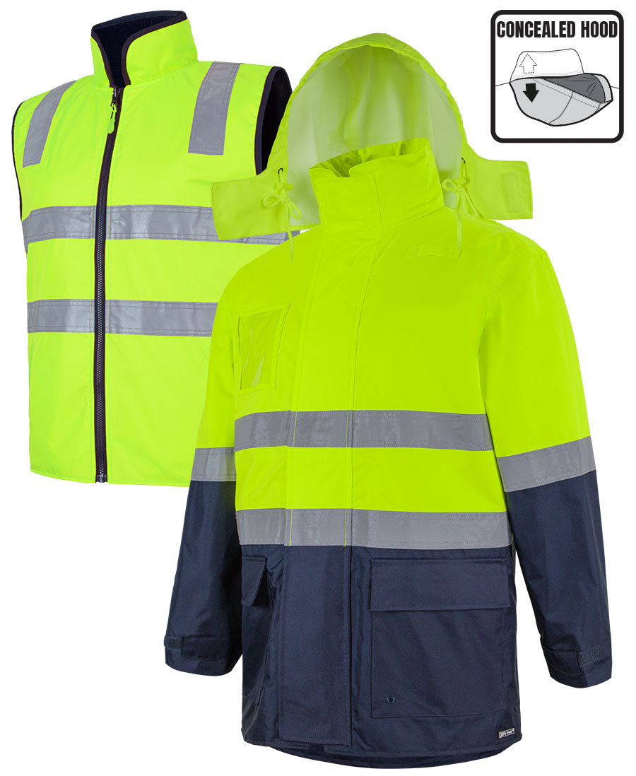 JB's Hi Vis (D+N) Long Line 4 in 1 Jacket K6DNJ