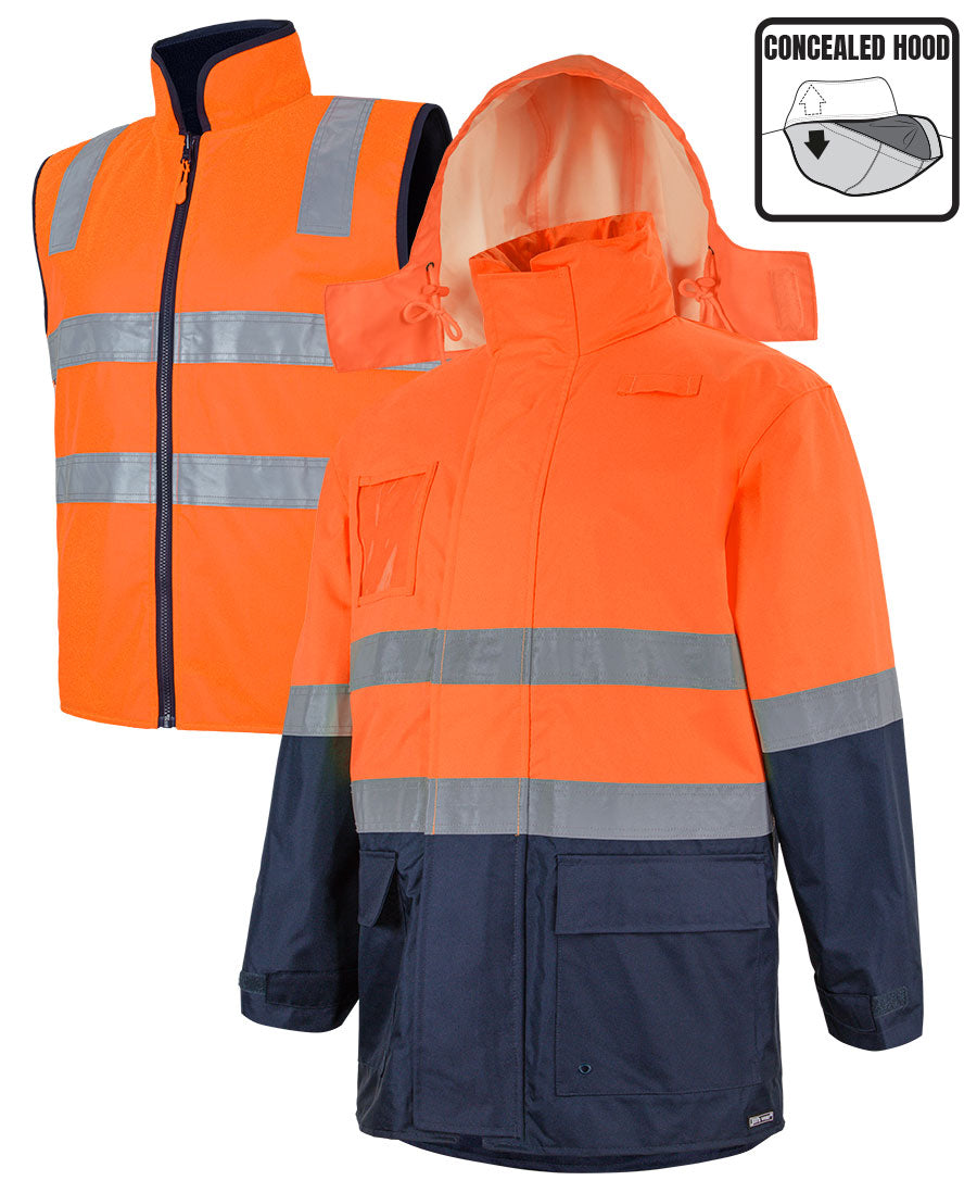 JB's Hi Vis (D+N) Long Line 4 in 1 Jacket K6DNJ