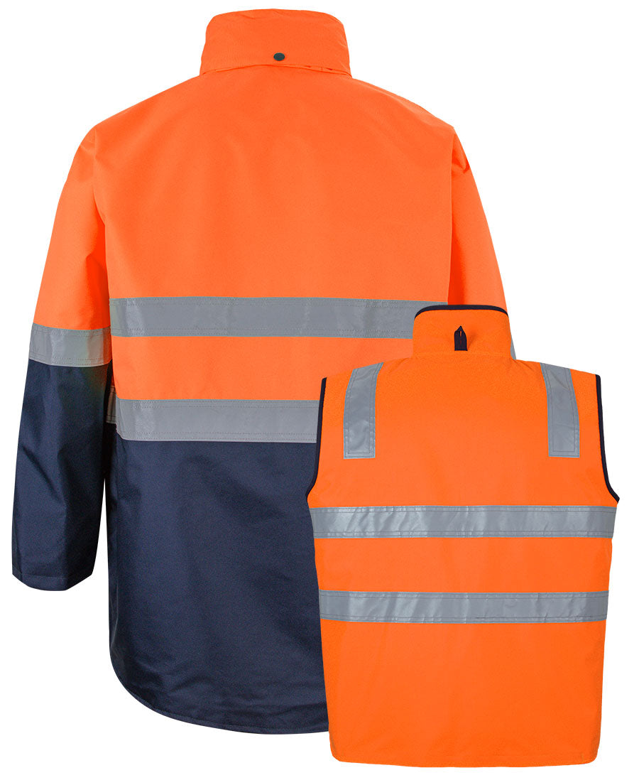JB's Hi Vis (D+N) Long Line 4 in 1 Jacket K6DNJ