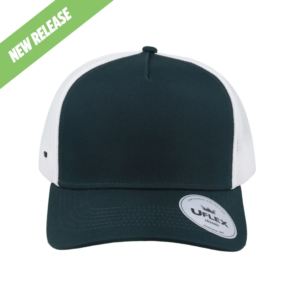 UC25500 UFlex Classic Ultra-lite 5 Panel Trucker Cap