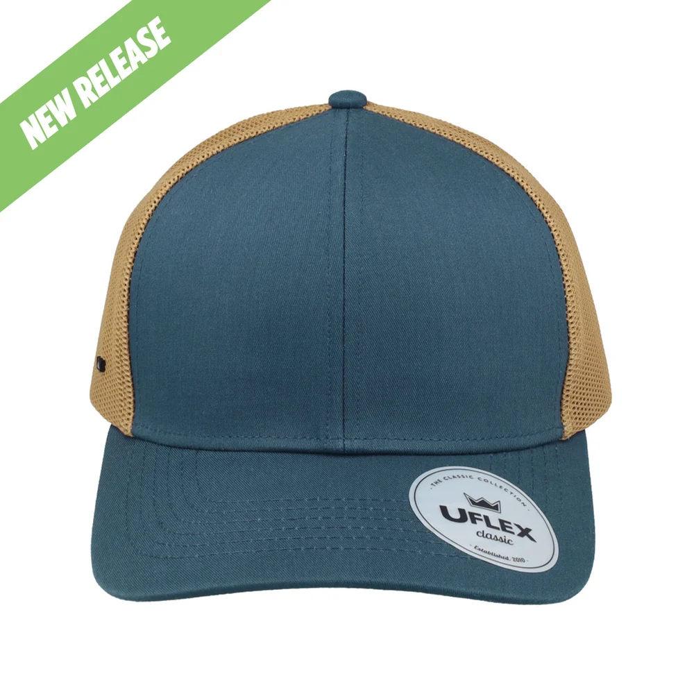 UC25600 UFlex Classic Ultra-lite 6 Panel Trucker Cap