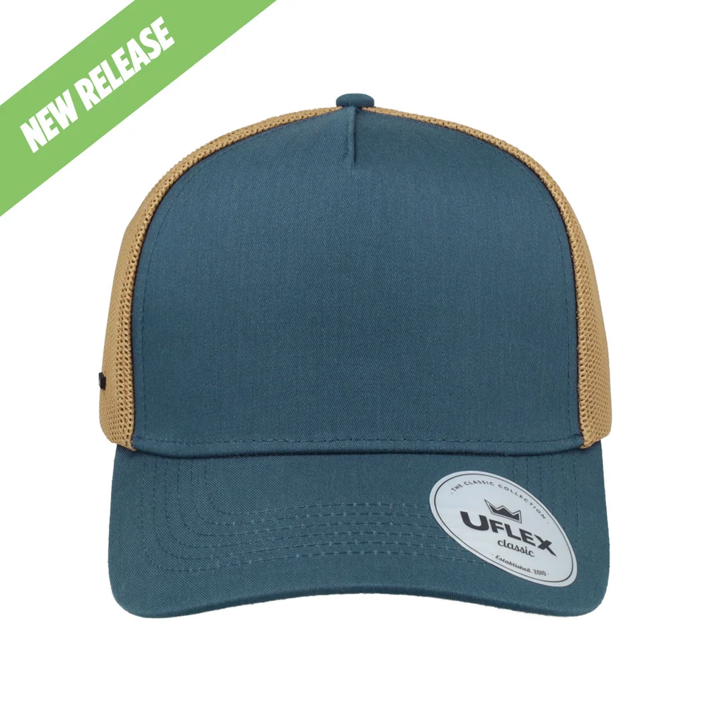 UC25500 UFlex Classic Ultra-lite 5 Panel Trucker Cap