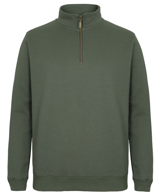 C of C Brass 1/2 Zip Sweat S3FSZ | Comfort with Classic Style