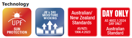 JB's Hi Vis Cotton Back Tee 6HCBT