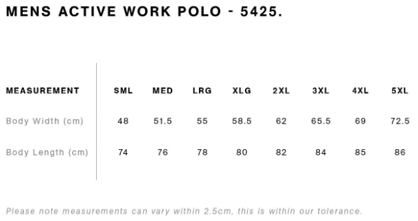Active Work Polo 5425