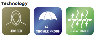 Podium Three Layer Hooded Softshell Jacket 3WSH | Comfort, warmth & style