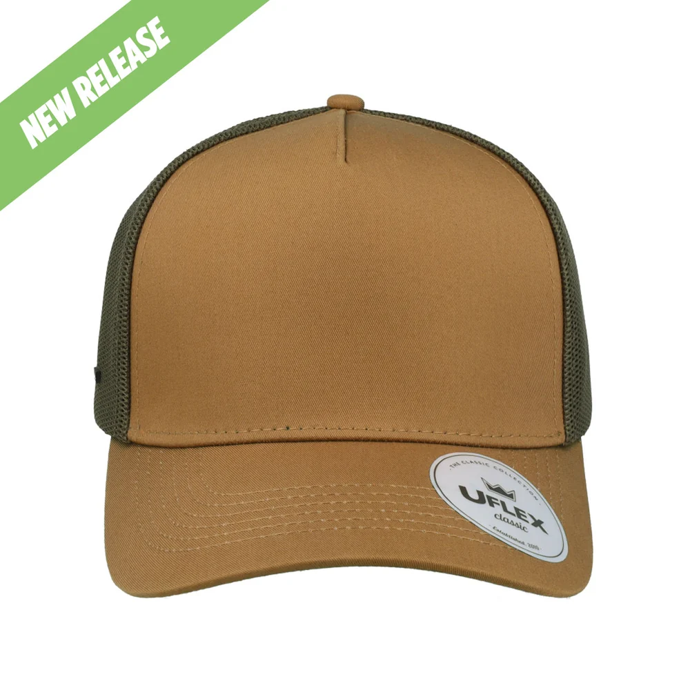 UC25500 UFlex Classic Ultra-lite 5 Panel Trucker Cap