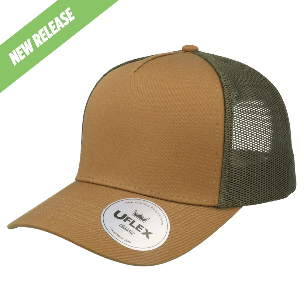 UC25500 UFlex Classic Ultra-lite 5 Panel Trucker Cap