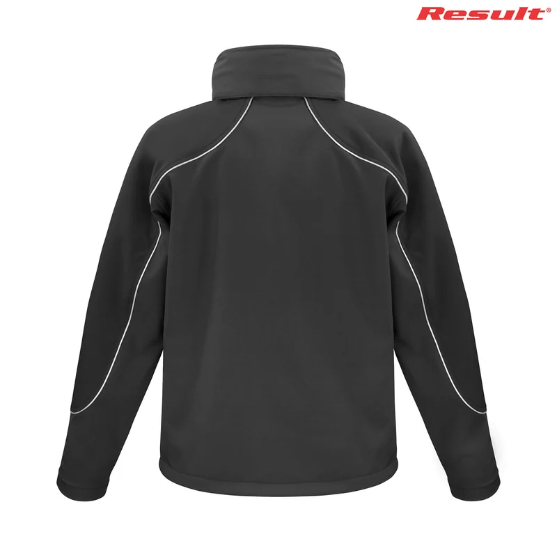 R118X Result Adult Ice Fell Hooded Softshell Jacket