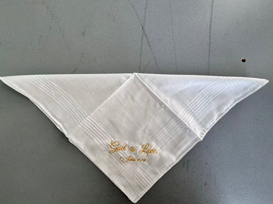 Personalized Cotton Handkerchiefs