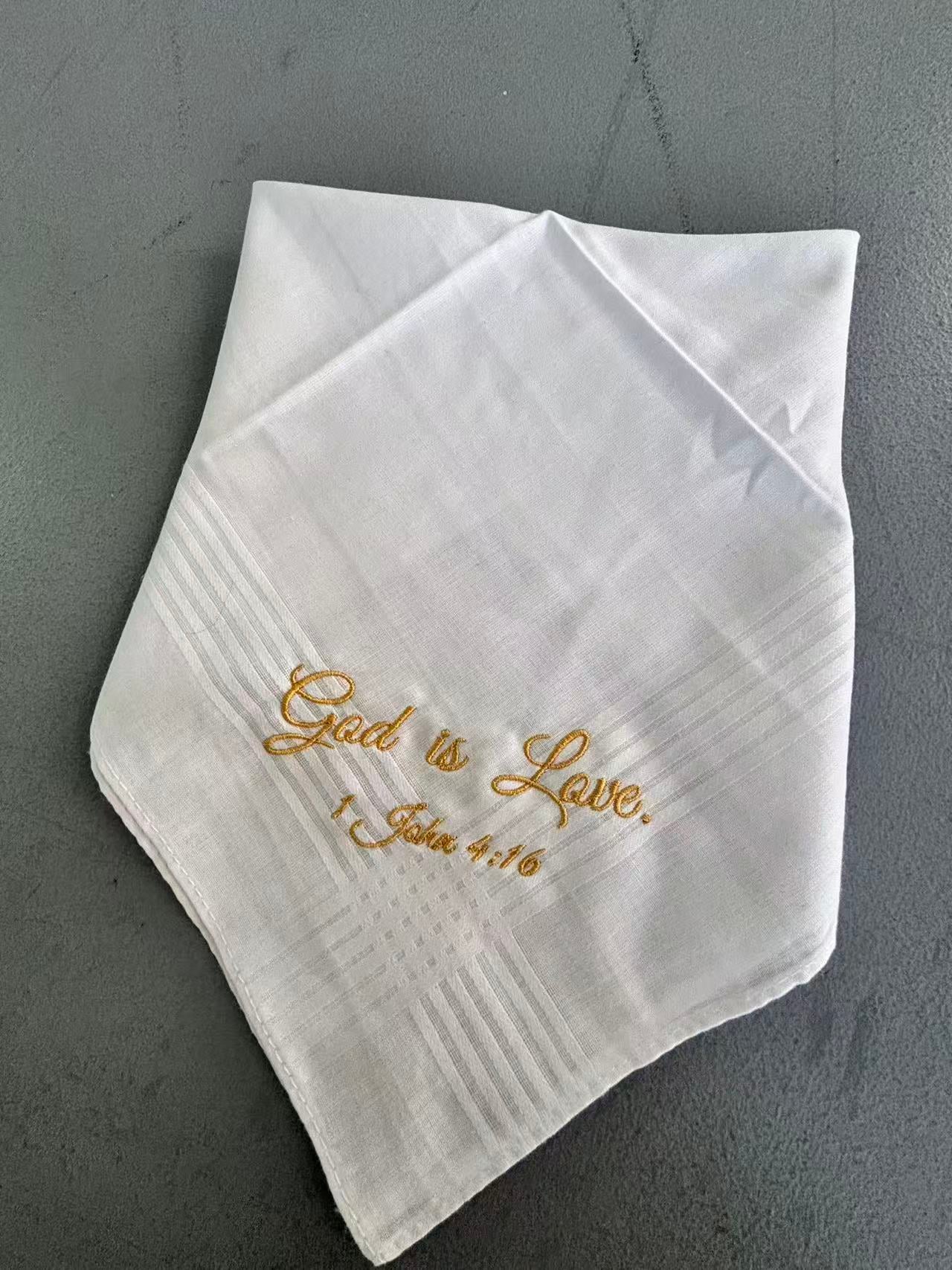 Personalized Cotton Handkerchiefs