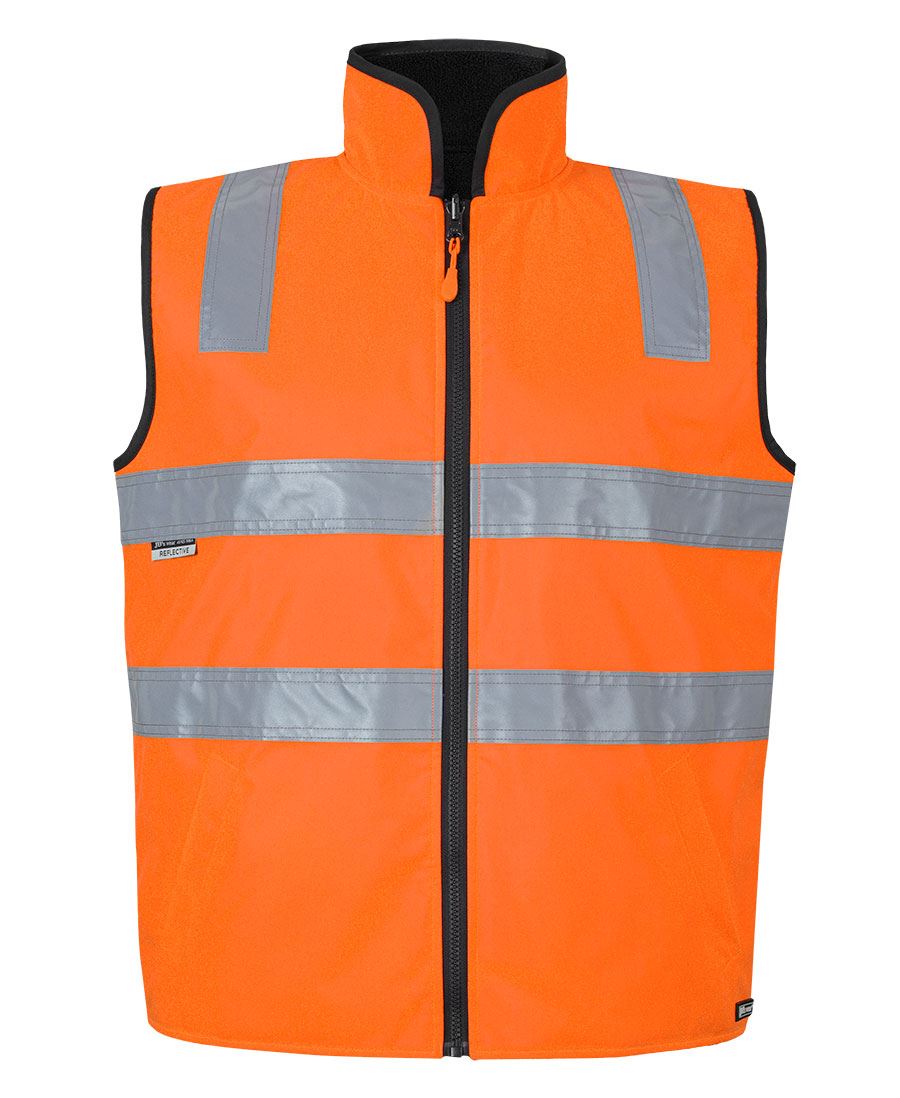 JB's Hi Vis 4602.1 (D+N) Reversible Vest 6D4RV | Safety vest